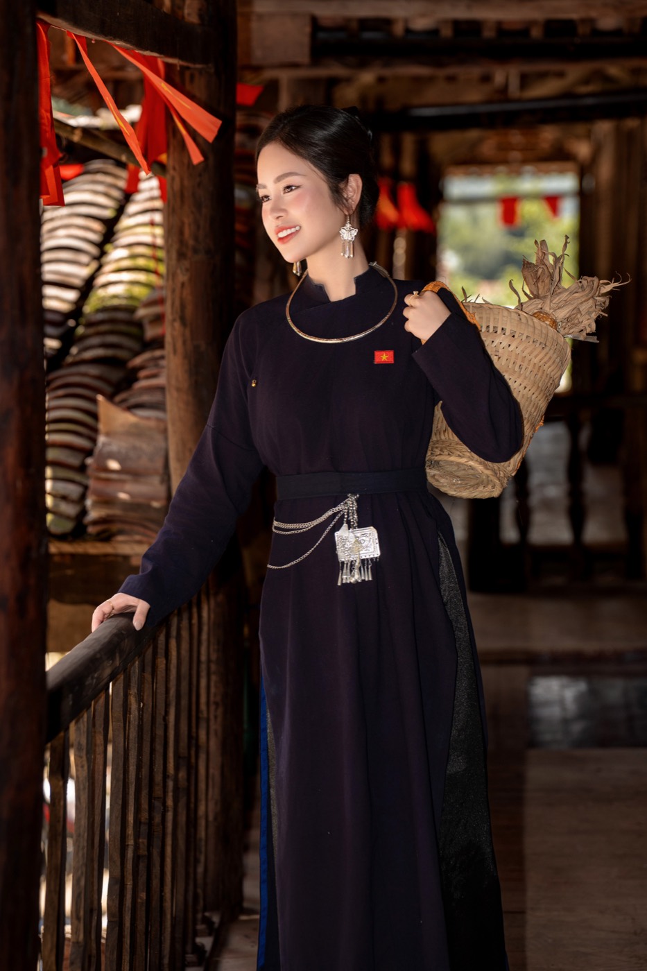 Indigo dress — the costume of Then singers